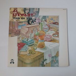 Vintage Al Stewart Year of the Cat vinyl record, 1976 original record